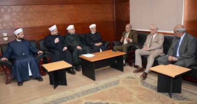 منظمة خريجى الأزهر تستقبل وفدًا عراقيًّا