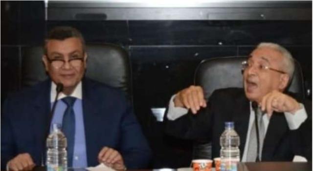 النائب ياسر عمر والنائب مصطفى سالم 