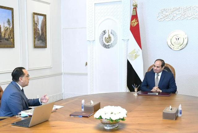 الرئيس السيسى يطلع على نتائج زيارة الوفد الحكومى برئاسة مدبولي إلى الإمارات