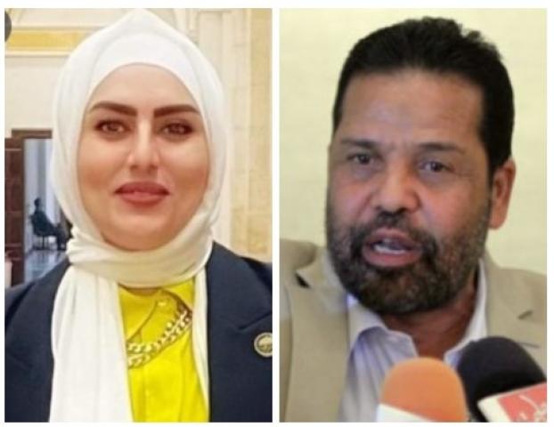 رجب هلال حمية ورحاب موسى