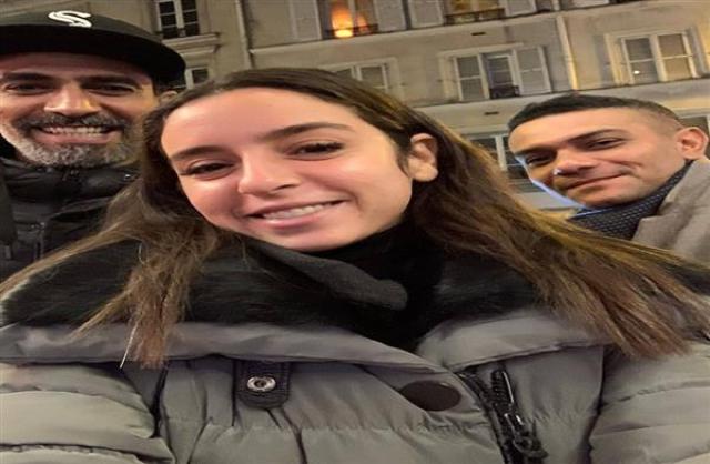 سارة  عبد الرحمن مع آسر ياسين