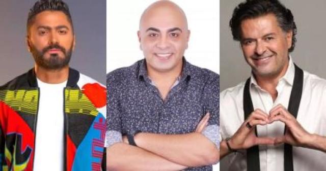 محمد عاطف وتامر حسني وراغب علامة