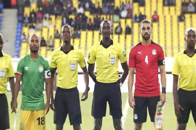 مباراة منتخب مصر و  إثيوبيا.