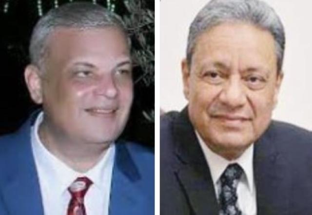 الكاتب الصحفى كرم جبر وصالح شلبى