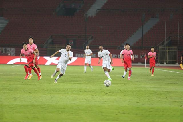 صورة ارشيفية لمنخب مصر ضد  كوريا الجنوبية