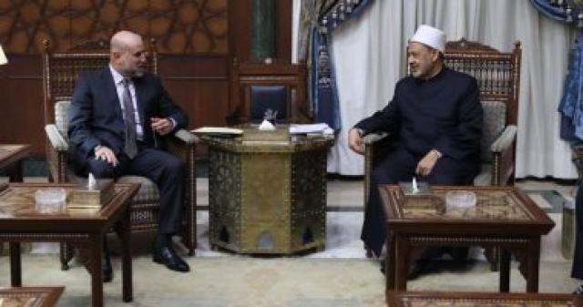 شيخ الأزهر ومستشار الرئيس الفلسطينى