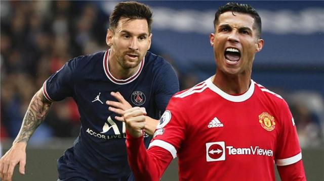 كريستيانو رونالدو و ليونيل ميسي 
