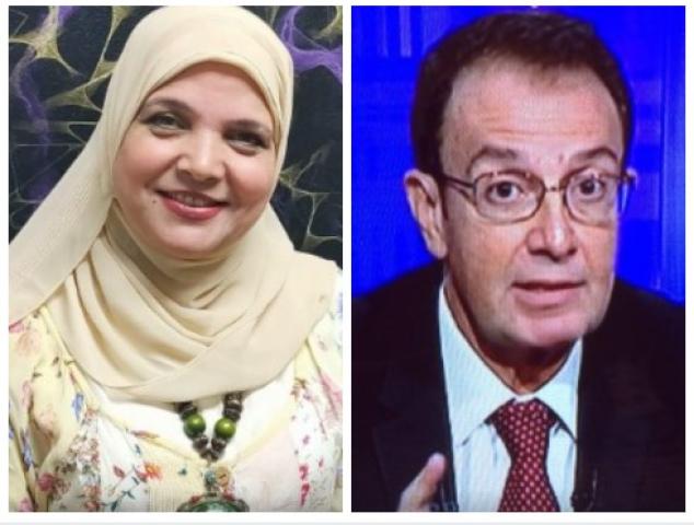 الدكتور محمد محمود عبد الغنى ومها عبد الفتاح