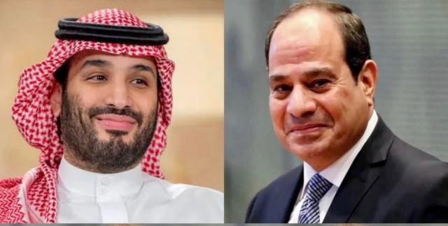 الرئيس السيسي وولي العهد السعودي
