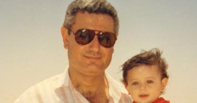   هبة مجدي تحتفل بعيد الاب
