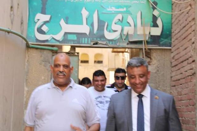 جوله تفقدية للنائب خالد مصطفي