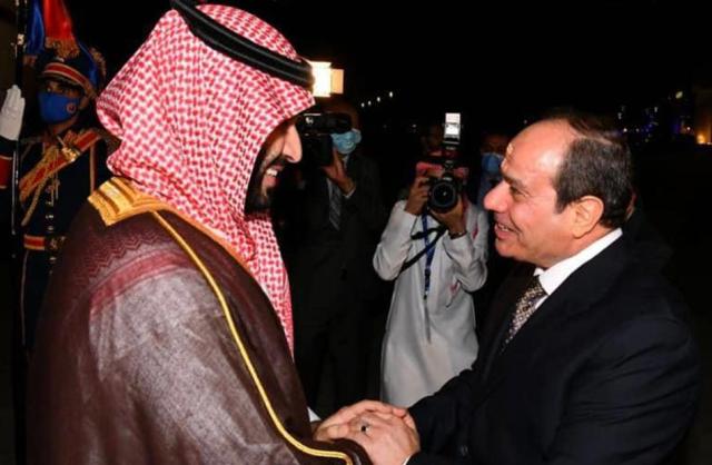 زيارة ولى العهد السعودى لمصر