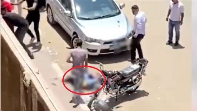 جانب من الحادث