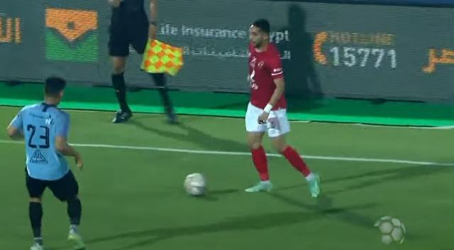 مباراة الأهلي وغزل المحلة