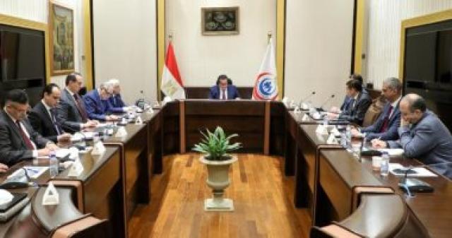  اجتماع القائم بأعمال وزير الصحة