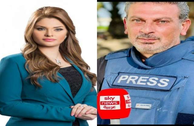 نضال كنعان والإعلامية لبنى الخولي