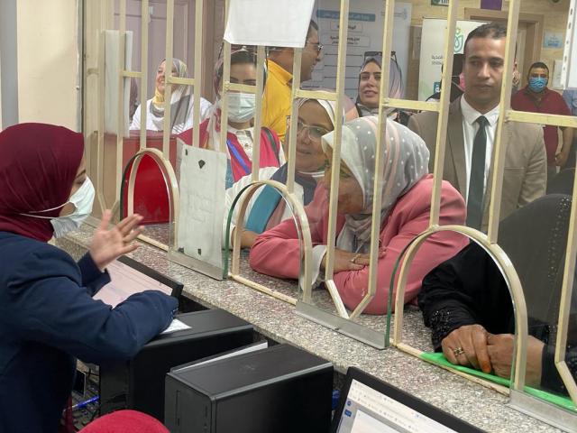 وفد صحة النواب يتفقد وحدة طب أسرة عثمان بن عفان ويستمع لشكاوي المواطنين 