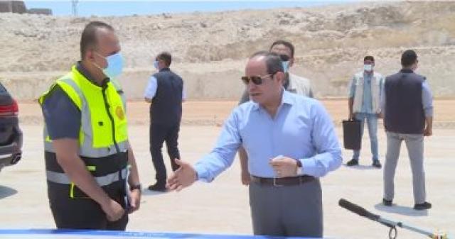 تفقد الطرق والمحاور الجديدة 