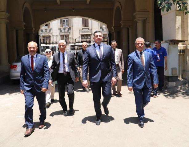 جانب من جولة المستشار  محمود اسماعيل  عتمان