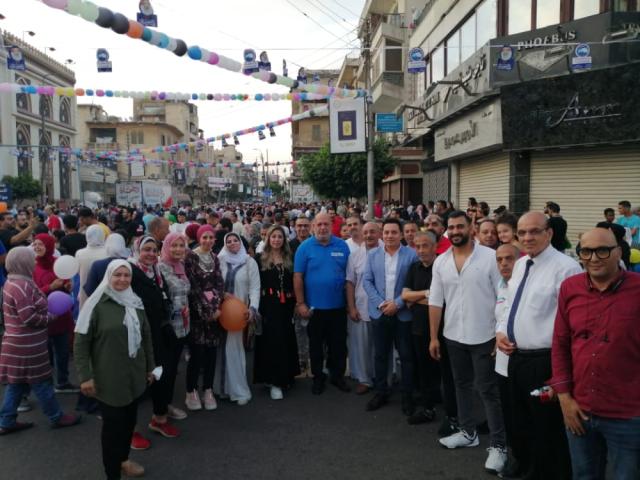 جانب من أحتفالية حزب مستقبل وطن بمصر الجديدة