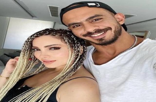 نسرين طافش وزوجها 