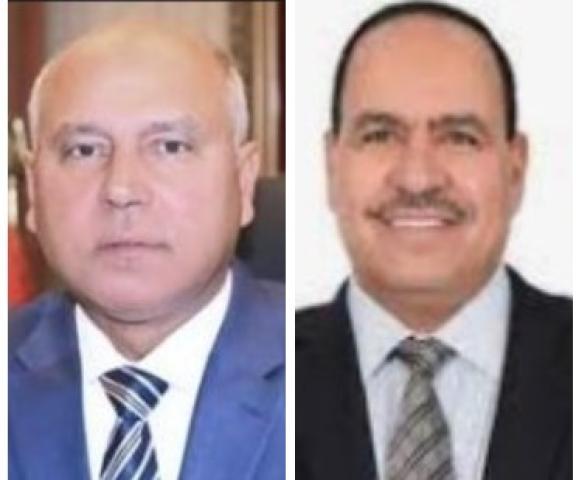 النائب احمد قورة والفريق كامل وزير
