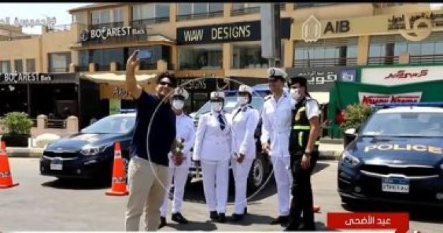 وزارة الداخلية تواصل الاحتفالات مع المواطنين