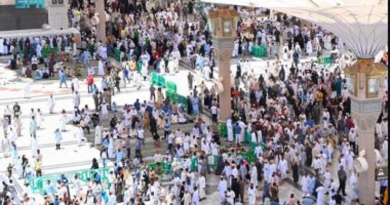  صلاة الجمعة فى المسجد النبوى