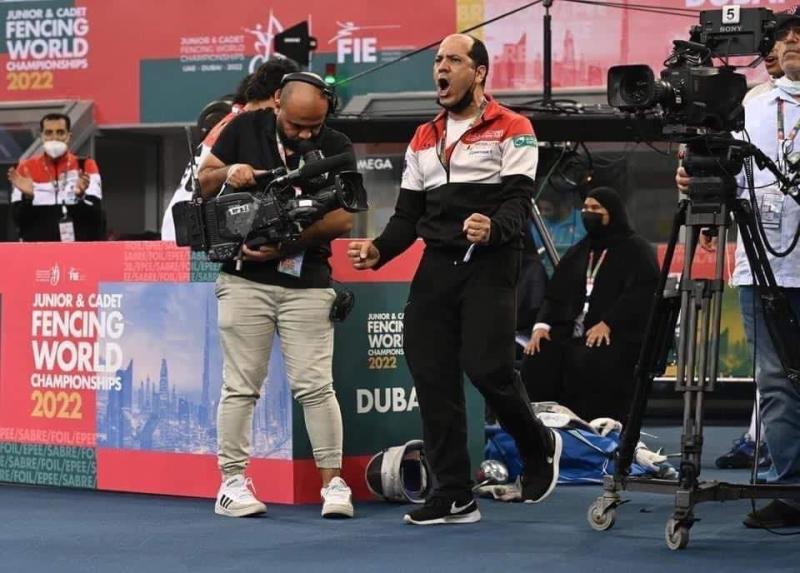 شريف البكري المدير الفني لمنتخب مصر لسلاح السيف