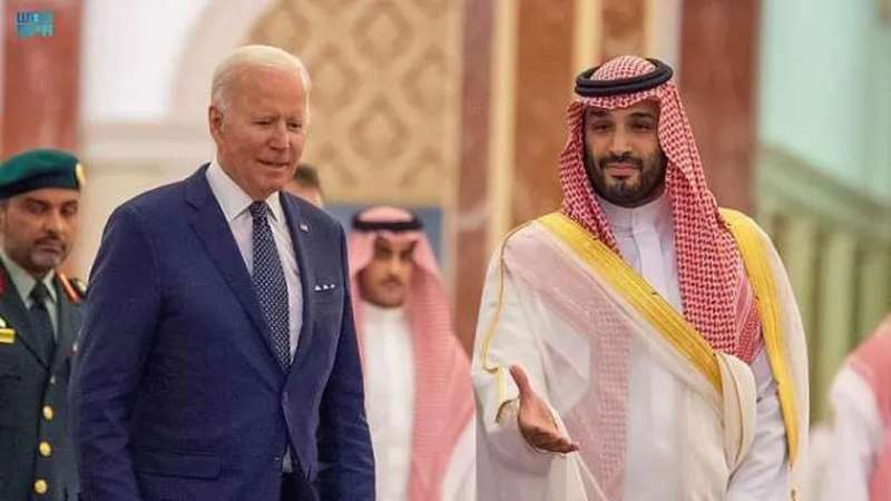 بايدن وولى العهد السعودى