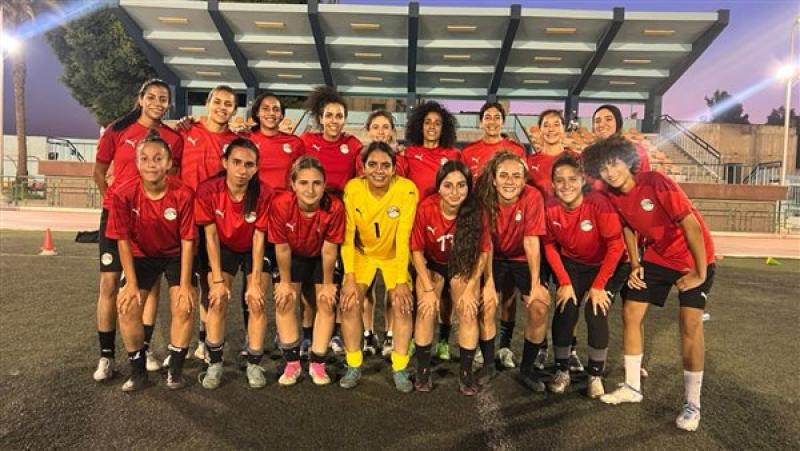 لاعبات منتخب مصر للكرة النسائية
