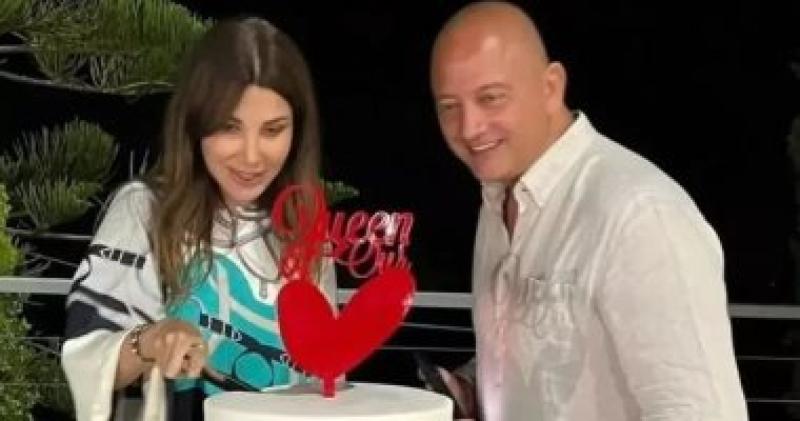 نانسى عجرم وزوجها