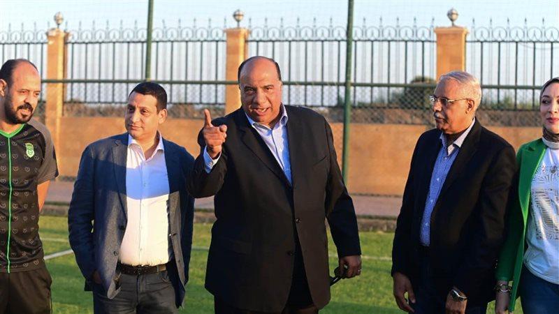  زيارة جمال علام لتدريبات الاتحاد السكندري