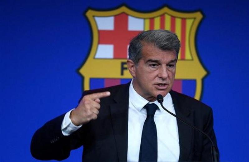 خوان لابورتا رئيس برشلونة