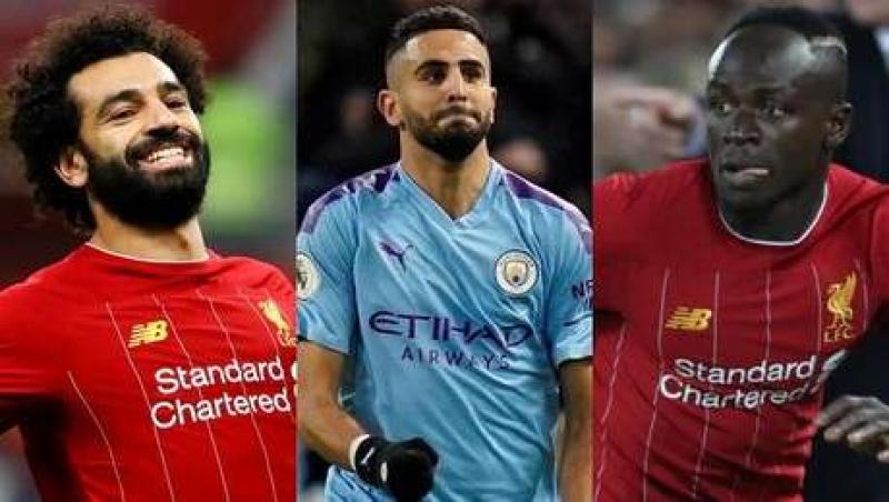 محرز وصلاح وماني