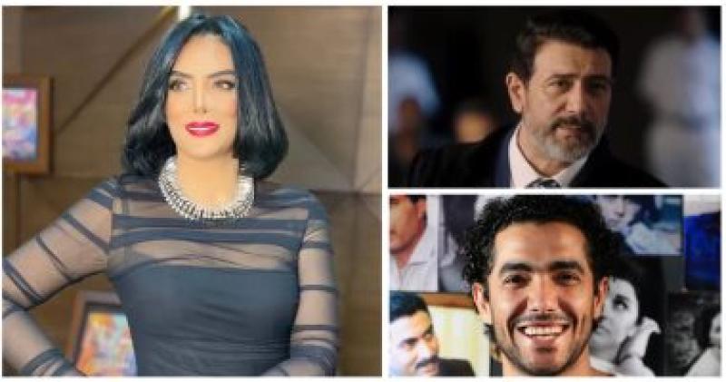 حورية فرغلى وأحمد وفيق وميدو عادل