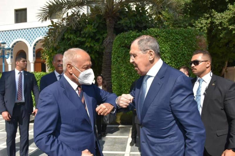 أبو الغيط ولافروف