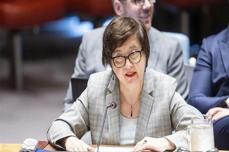 يوانا فرونتسكا المنسقة الخاصة للأمم المتحدة في لبنان
