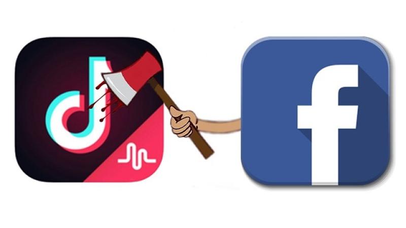  فيسبوك وتيك توك 