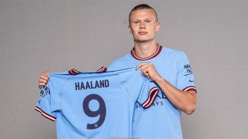 هالاند لاعب مانشستر سيتي