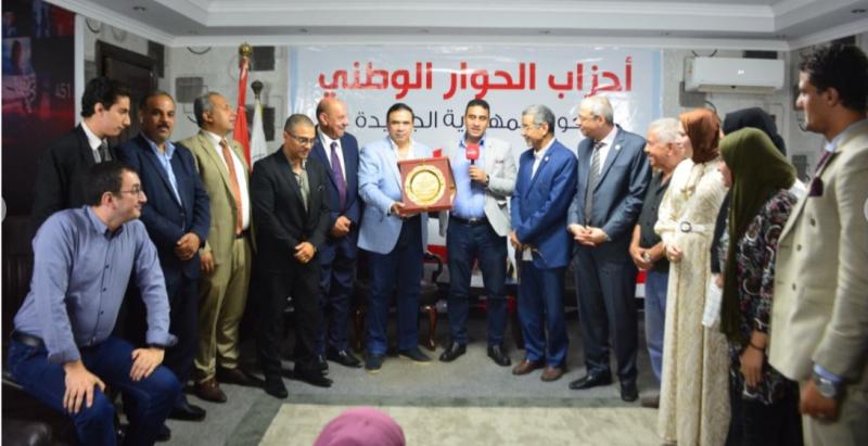 حزب أبناء مصر يكرم المهندس مدحت بركات