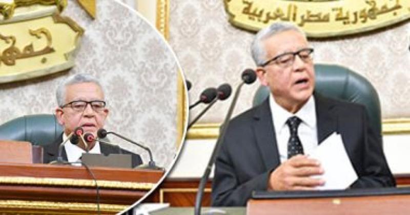 المستشار حنفى جبالى رئيس مجلس النواب 