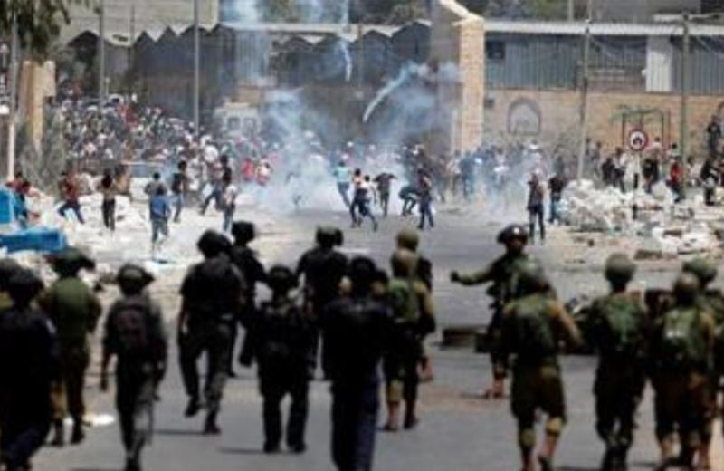 مواجهات بين الفلسطينيين والإسرائيليين 