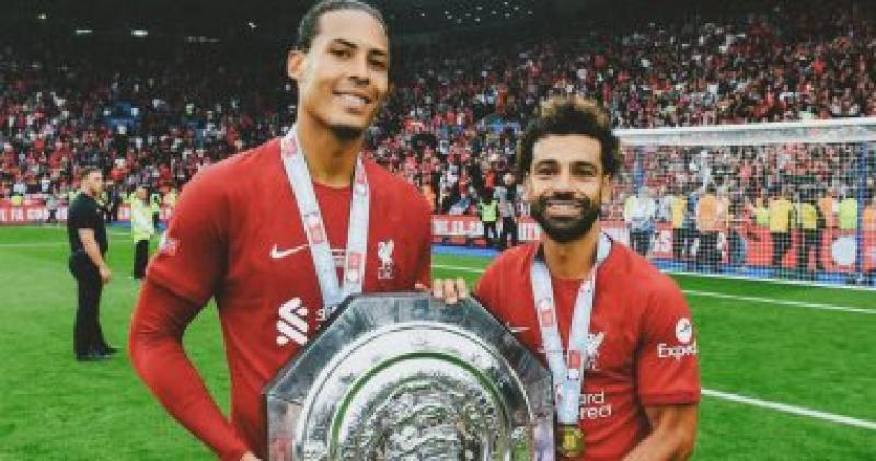 محمد صلاح وفان دايك