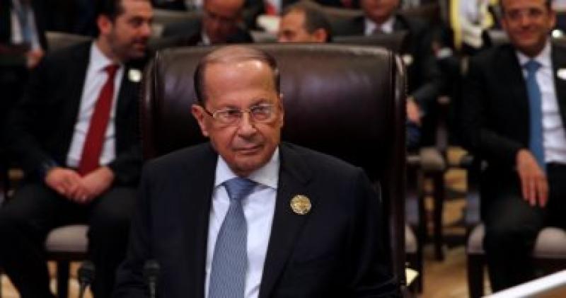 الرئيس اللبنانى ميشال عون
