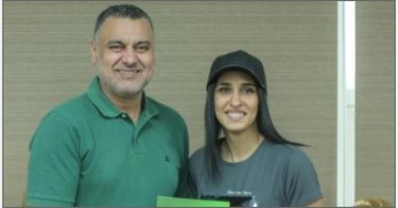 نهلة سامح لاعبة طائرة الاهلي