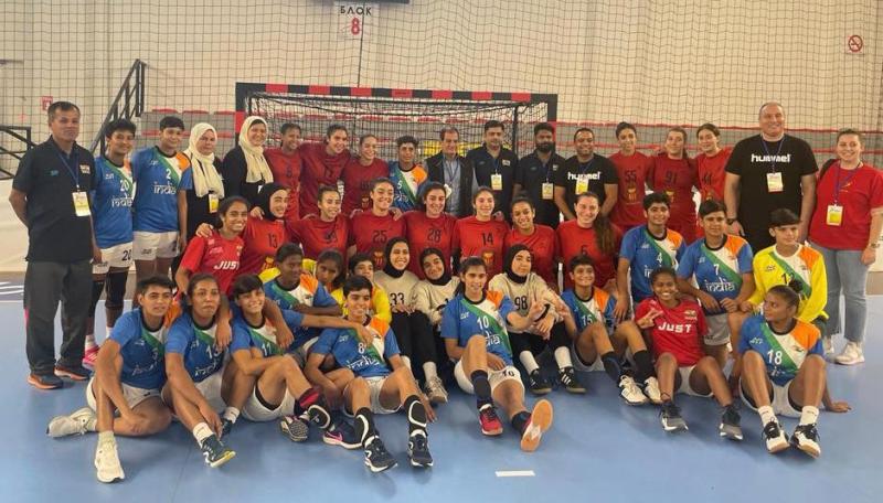 بعثة منتخب مصر للناشئات المشاركة في بطولة العالم لكرة اليد مواليد ٢٠٠٤
