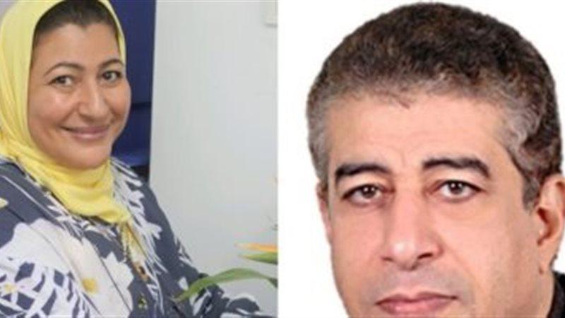 الدكتور أحمد رحمى ومني اللبان