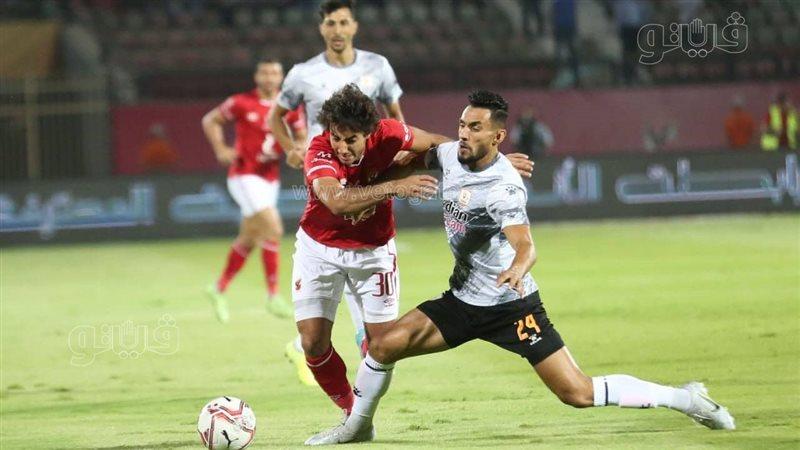 من مباراة الأهلي وفاركو