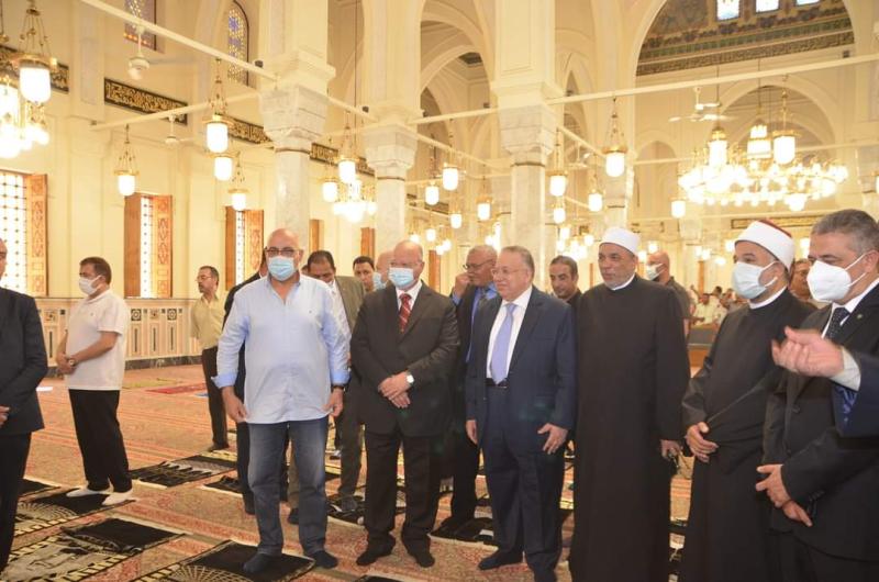 جانب من افتتاح التجديدات 